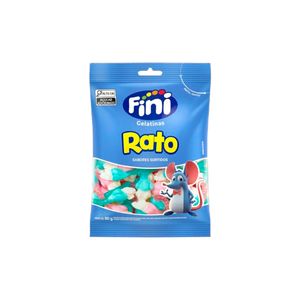 Balas de Gelatina Fini Rato 80g