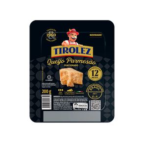 Queijo Parmesão Tirolez 12 Meses Fracionado 200g