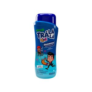 Shampoo para Cabelos Tra Lá Lá 2 em 1 Kids para Meninos 480ml