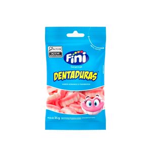 Balas de Gelatina Fini Dentadura 35g