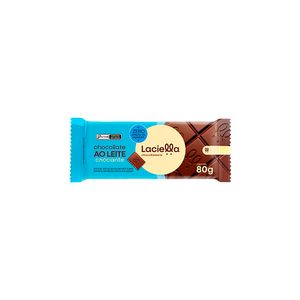 Chocolate Laciella Timbers Wafer  Zero Adição Açucar ao Leite Crocante 80g