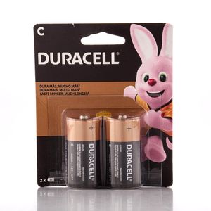 Pilha Duracell Alcalina Médio 2Unidades