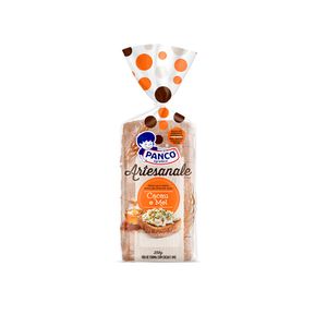 Pão de Forma Panco Artesanale Cacau e Mel 350g