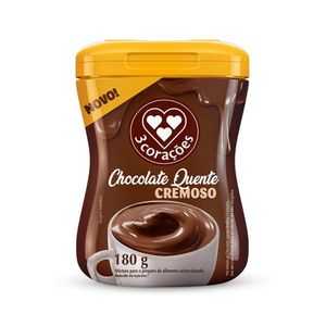 Achocolatado Chocolate Quente Cremoso 3 Corações 180g