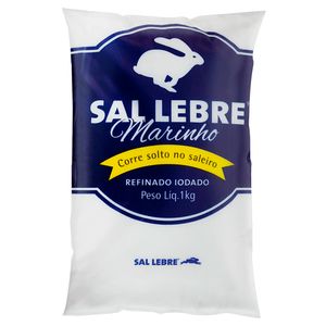 Sal Lebre Refinado 1kg