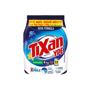 Lava Roupas Tixan Primavera Lv 4kg Pg 3,6kg