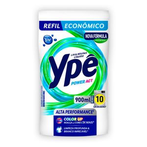 Sabão Líquido Ypê Power Act Refil 900ml