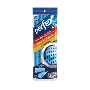 Pano Perfex Multiuso Azul 25 Unidades