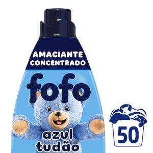 Amaciante Roupas Fofo Concentrado Azul Tudão 1l
