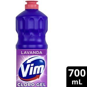 Cloro Gel Vim Aditivado Lavanda 700ml