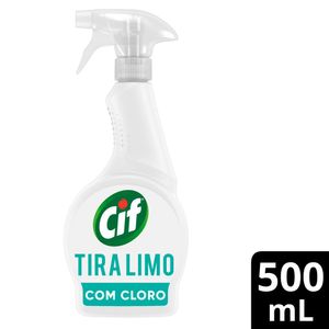 Desinfetante de Banheiro Especialista Cif Tira Limo Com Cloro Gatilho 500ml