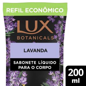 Sabonete Liquido Corporal Lux Botanicals Lavanda 200ml