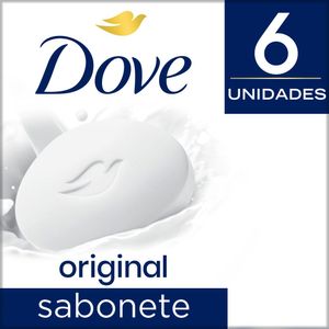 Sabonete em Barra Dove Original 90g 6 Unidades