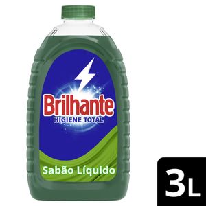 Lava Roupas Brilhante Líquido Higiene Total 3l