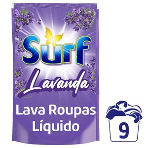 Sabão Líquido 5 em 1 Surf Lavanda 900ml Refil