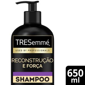 Shampoo para Cabelos Tresemmé Recontrução e Força 650ml