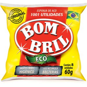 Esponja De Aço Bombril 8 Unid.