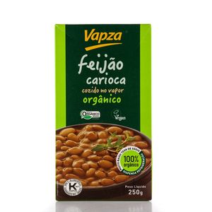 Feijão Carioca Vapza Orgânico 250g