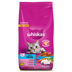 Alimento para Gatos Whiskas Peixe 2,7kg