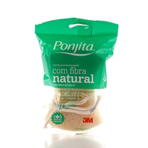 Esponja Ponjita para Banho Naturals Curaua e Espuma