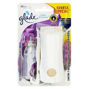 Odorizador Glade Toque Frescor Lavanda Oferta Especial Aparelho Gratis 12ml