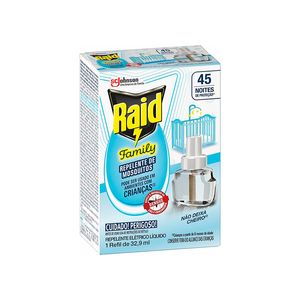 Refil Elétrico Raid 45 Noites Family 32,9ml