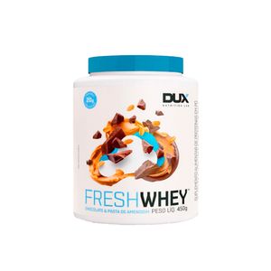 Suplemento Alimentar Dux Fresh Whey 20g Proteina Chocolate & Pasta de Amendoim 450g