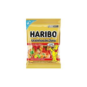 Balas de Gelatina Haribo Ursinho de Ouro 80g
