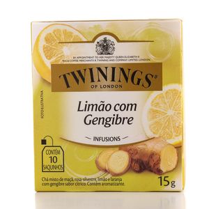 Chá Twinings Limão com Gengibre 15g