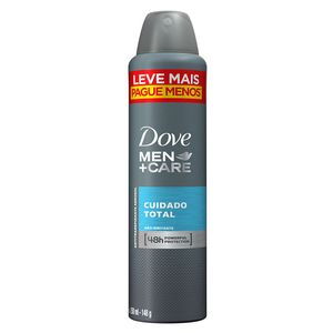 Desodorante Dove Men + Care Cuidado Total Leve Mais Pague Menos Aerosol 250ml