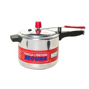 Panela Pressão Segura Polida 4,5l