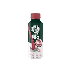 Shake Vida Veg Pro Base de Aveia 15g Proteina Morango 250g