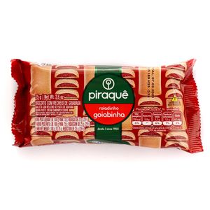 Biscoito Piraquê Roladinho de Goiabada 75g