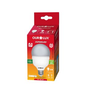 Lâmpada Ourolux Superled 20w Alta Potência Bivolt