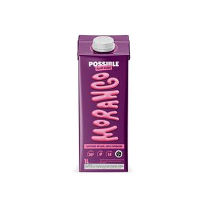 Bebida Possible Castanha de Caju e Aveia Sabor Morango 1l