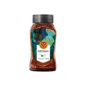 Café 3 Corações Portinari Solúvel Liofilizado Vidro 100g