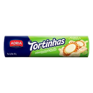 Biscoito Adria Tortinhas Recheio Torta de Limão 140g