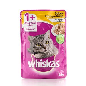 Alimento para Gatos Whiskas Frango Sachê 85g