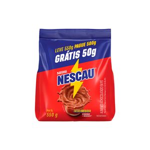 Achocolatado Nescau em Pó Sachê Lv 550 Pg 500g