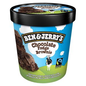 Sorvete Ben Jerrys Chocolate Fudge Brown 458ml