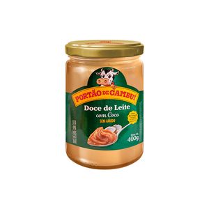 Doce De Leite Portao De Cambui Com Coco 400g