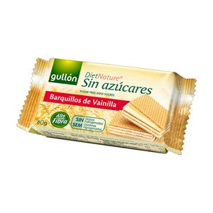 Biscoito Gullon Wafer Sugar Free Baunilha 60 g