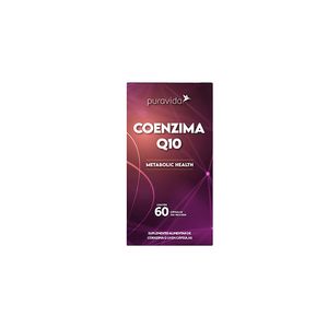 Vitamina Pura Vida Coenzima Q10 Metabolic Health com 60 Capsulas Un