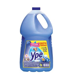 Amaciante Roupas Ypê Aconchego Leve 5l Pague 4,5l