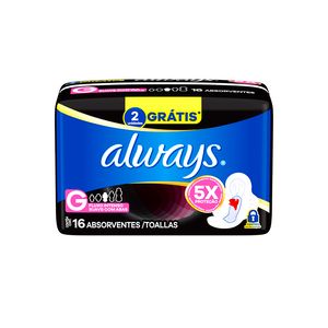 Absorvente Always Suave Noturno G Lv16Pg14