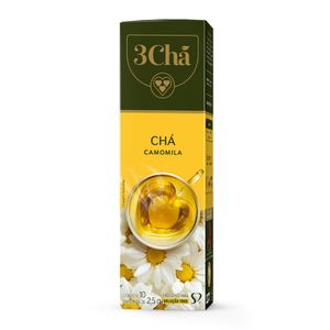 Chá Três Camomila com 10 Cápsulas 25g