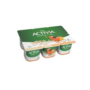 Activia Polpa Mamão e Cereais 510g 6 unidades