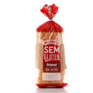 Pão de Forma Wick Bold sem Glúten Original 300g
