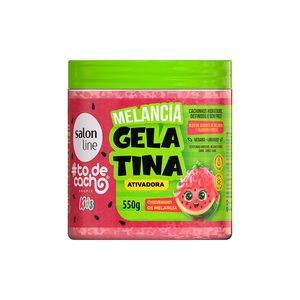 Gel Gelatina Salon Line Ativadora Kids Melancia 550g
