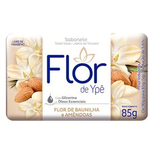 Sabonete Flor de Ypê Flor de Baunilha e Amêndoas 85 g